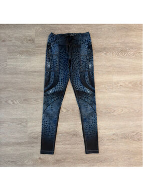 INKnBURN Alligator Reptile Full Leggings Tights Sz 2!